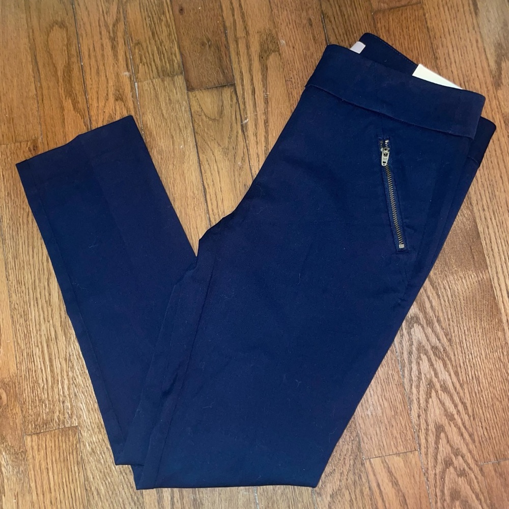 Navy Blue Modern Skinny Ankle Petite - Size 2P